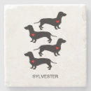 Search for dachshund coasters Wiener