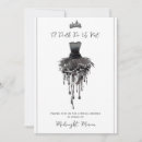 Search for til death do us bridal shower invitations Black and white