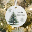 Search for rustic christmas tree decorations Green