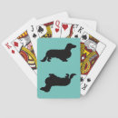 Search for dachshund playing cards Wiener