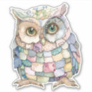 Search for craft owl stickers Vintage