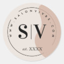 Search for beauty business stickers Simple