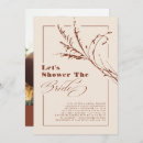 Search for terracotta bridal shower invitations Calligraphy