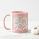 Search for 60 birthday mugs Elegant birthday party