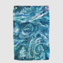 Search for teal blue golf towels Abstract