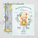 Search for boy photo 1st birthday invitations Party