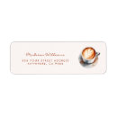 Search for coffee return address labels Minimalist
