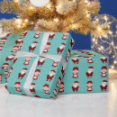 Search for mrs claus wrapping paper Cute