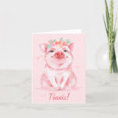 Search for pig thank you cards Thanks