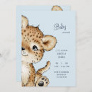 Search for leopard baby shower invitations Cute