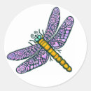 Search for dragonflies stickers Butterfly