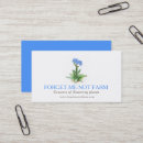 Search for forget me not business cards Flowers