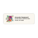 Search for orange return address labels Flowers