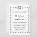 Search for infinity invitations Black and white