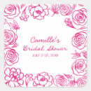 Search for decorative floral stickers Bride