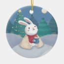 Search for bunnies christmas tree decorations Winter