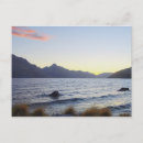 Search for new zealand mountain postcards Lake wakatipu