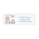 Search for birthday cake return address labels Cute