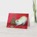 Search for siamese cat christmas cards Red