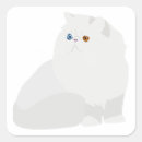 Search for white persian cat stickers Feline