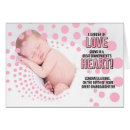 Search for great granddaughter congratulations cards Pink