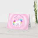 Search for rainbow unicorn birthday cards Whimsical