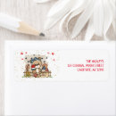 Search for 4th birthday return address labels 4th of july