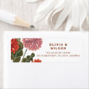 Search for rustic floral return address labels Bohemian