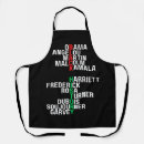 Search for king and queen aprons Black