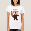 Search for red panda tshirts Adorable