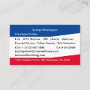 Search for health insurance business cards Agent