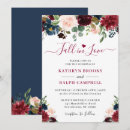 Search for navy and blush wedding invitations Rustic