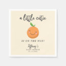 Search for clementine napkins Little cutie