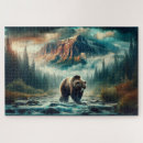 Search for grizzly bear puzzles Wildlife