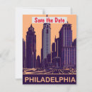 Search for philadelphia save the dates Retro