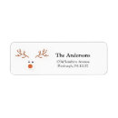 Search for reindeer return address labels Simple
