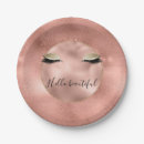 Search for pink and black plates Glam