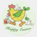 Search for easter funny stickers Chicken