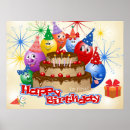 Search for happy birthday cake posters Colourful