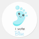 Search for vote boy stickers I vote blue