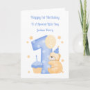 Search for 1st baby boy birthday cards Infant