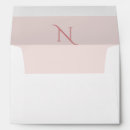 Search for monogrammed wedding envelopes Initial