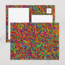 Search for splattering postcards Colourful