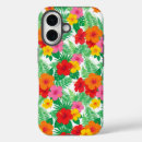 Search for palm leaf iphone cases Hibiscus