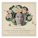 Search for elegant funeral posters Floral