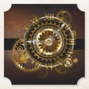 Search for steampunk coasters Clockwork