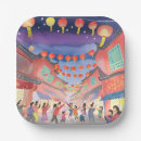 Search for chinese new year paper plates Watercolor