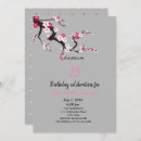 Search for cherry blossom birthday invitations Floral