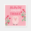 Search for pig napkins Floral