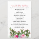 Search for cactus bridal shower games Fiesta